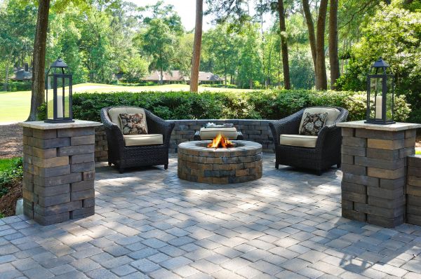 Fire Pit Installation in Valrico