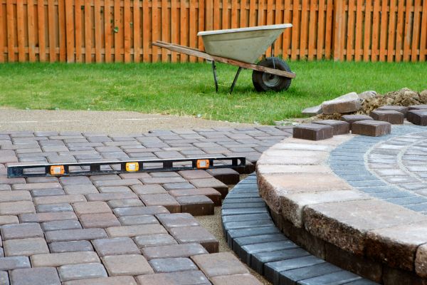 Patio Brick Installation in Valrico